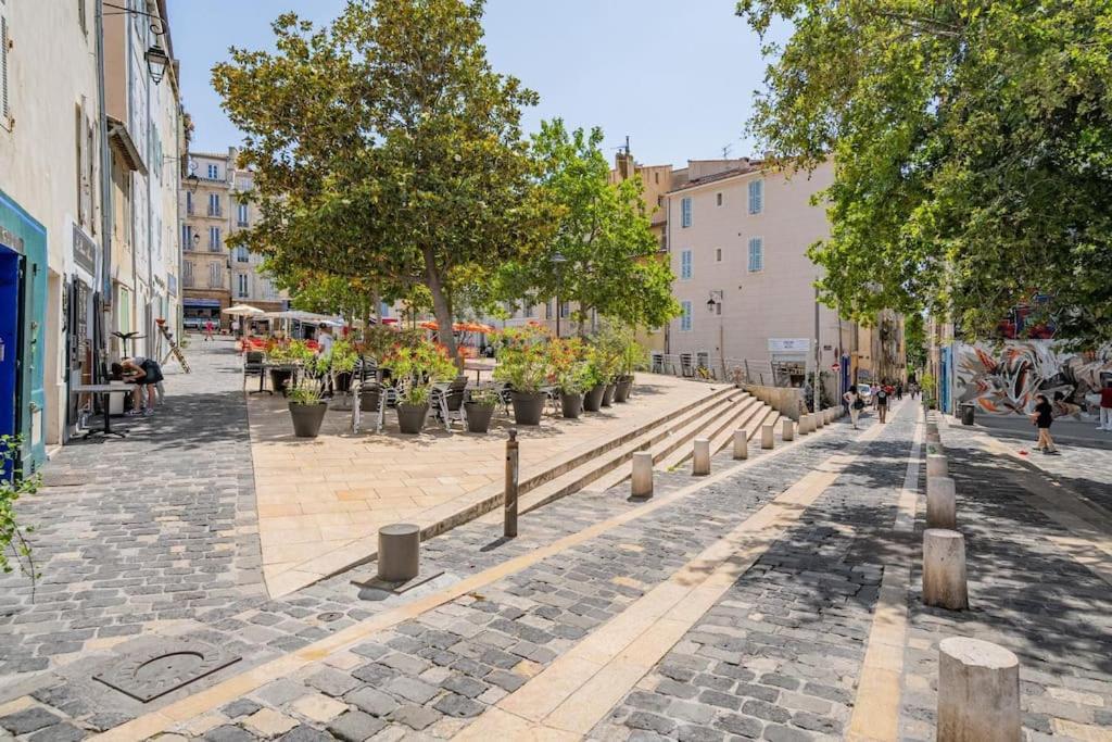 Charmant T2 Au Coeur Du Panier Marsilia Exterior foto
